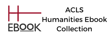 ACLS Humanities EBook